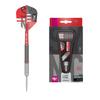 Target Darts Sync 01 23G 80% Tungsten Swiss Point Steel Tip Darts Set, Red, Silver and Black view 1