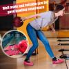 Geyoga 2 Pcs Rose Red Bowling Shoe Covers Polyester Bowling Shoe Protector Covers Accessories for Men Women Game Sports Supplies (Medium) view 4
