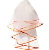 YINGJIABride Orange Camo Trim Wedding Veils Bridal Veil Halloween Cosplay Accessory(Light Ivory) view 2