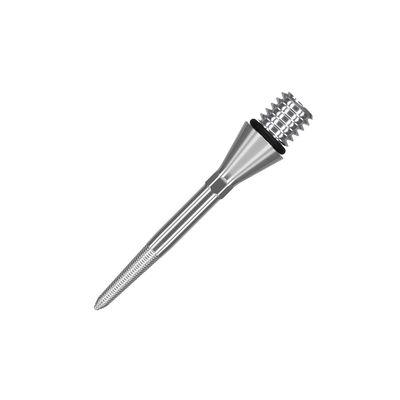 Target Darts Conversion Point Swiss Point Nano Silver 26mm Darts Points - Convert Soft Tip to Steel Tip