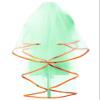 YINGJIABride Orange Camo Trim Wedding Veils Bridal Veil Halloween Cosplay Accessory(Mint Green) view 1