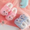 Baby Shoes Cute Fleece Warm Booties Shoes Fashion Printing Non Slip Breathable Toddler Baby Rain (Pink, 12-18 Months) view 3
