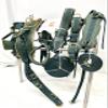 AMAZING HORSE STUFF Olive Green Nylon Driving Harness | Beige Patent Piping | Full | Cob | Pony | Shetland | Mini | (Pony) view 3