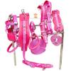 AMAZING HORSE STUFF Unisex Nylon Driving Harness in Pink for Single Horse Cart Pink (Full) view 1