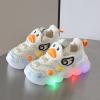 Children Shoes Sports Shoes Light Shoes Small White Shoes Light Board Shoes Non Slip Soft (Beige, 3-3.5 Years Toddler) view 2