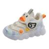 Children Shoes Sports Shoes Light Shoes Small White Shoes Light Board Shoes Non Slip Soft (Beige, 3-3.5 Years Toddler) view 3