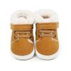 10c Boys Shoes Infant Babys Fashion Autumn Winter Boys High Top Cotton Shoes Toddler Toddler Sneaker Size 5 Khaki view 2