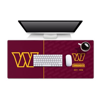 YouTheFan NFL Washington Commanders Logo Series Desk Pad