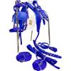 AMAZING HORSE STUFF Blue Nylon Horse Driving Harness for Single Horsecart (Mini) view 4