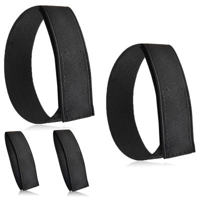 4 Pcs Black Boot Blousers Elastic Boot Bands Military Boot Straps Military Blousing Bands adjustable tactical boot blousers for Hunting Gardening Hiking Cycling Fishing Military Army Uniforms(2 Pair)
