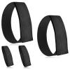 4 Pcs Black Boot Blousers Elastic Boot Bands Military Boot Straps Military Blousing Bands adjustable tactical boot blousers for Hunting Gardening Hiking Cycling Fishing Military Army Uniforms(2 Pair)