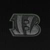 Antigua Men's Black Cincinnati Bengals Tonal Logo Tribute Polo view 2