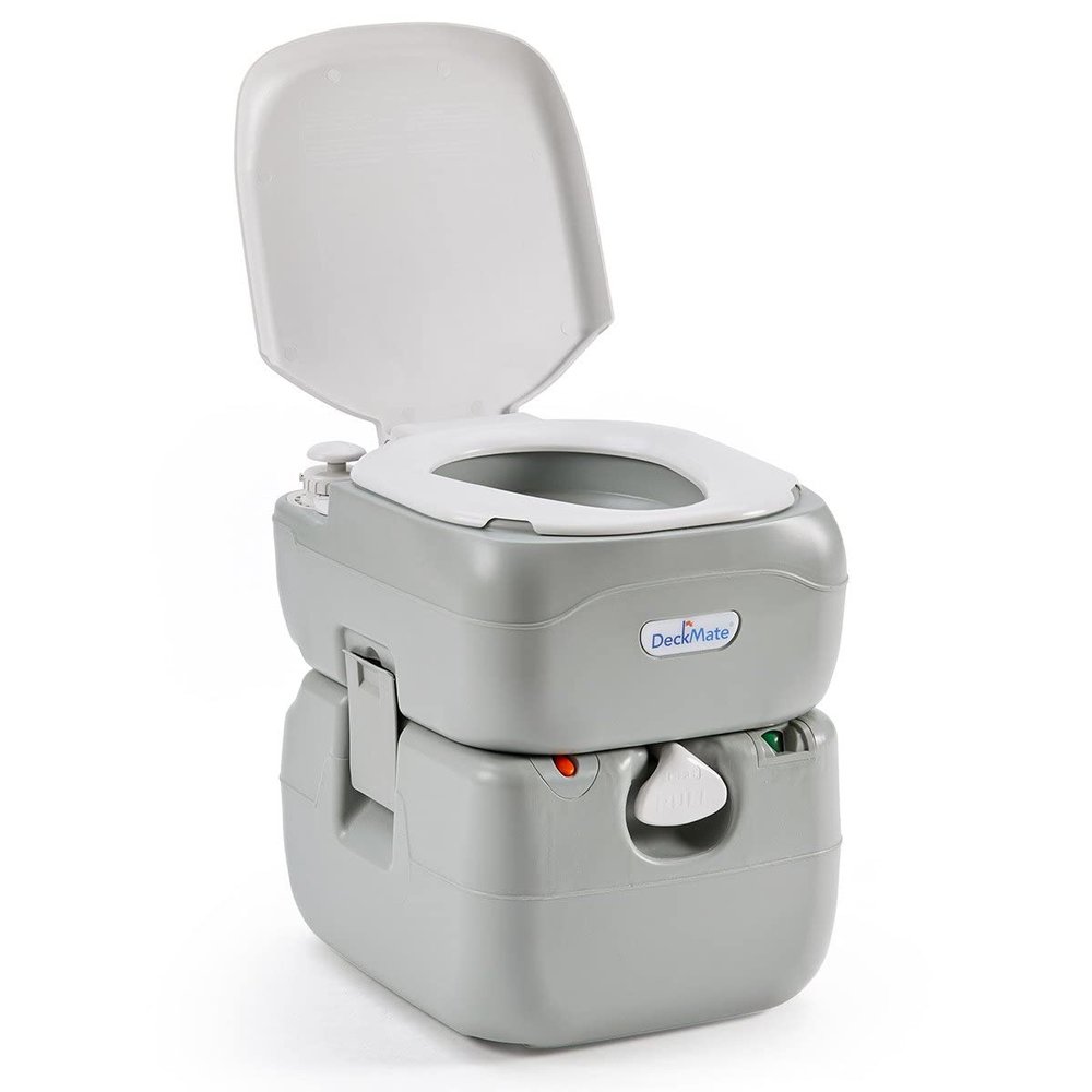 DeckMate Portable Pontoon Boat Toilet