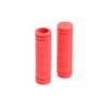 1 Pair Kids Bike Grips Anti-Slip Rubber Bike Handlebar Grips for BMX MTB Bicycle Mountain Bike Scooter Folding (Red) view 1