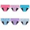 Hanes Girls Toddler Potty Trainer Briefs, 6-pack Underwear, Assorted, 4-5 US view 1