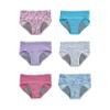 Hanes Girls Toddler Potty Trainer Briefs, 6-pack Underwear, Assorted, 4-5 US view 4