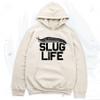Slug Life Sweatshirt, Snail Without Shell Sweatshirt, Slug Pun Hoodies, Funny Unisex Distressed Graphic Sweatshirt, Slow Crawling Slug Top Sweatshirt view 4