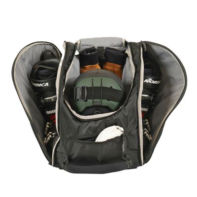 StoreYourBoard Ski Boot Bag Backpack for Helmet - Waterproof Bag Boot & Helmet Travel w/Compartments for Ski Goggles, Gloves, Snowboard Goggles & Accessories - Durable Snow Gear Organizer 58.5L