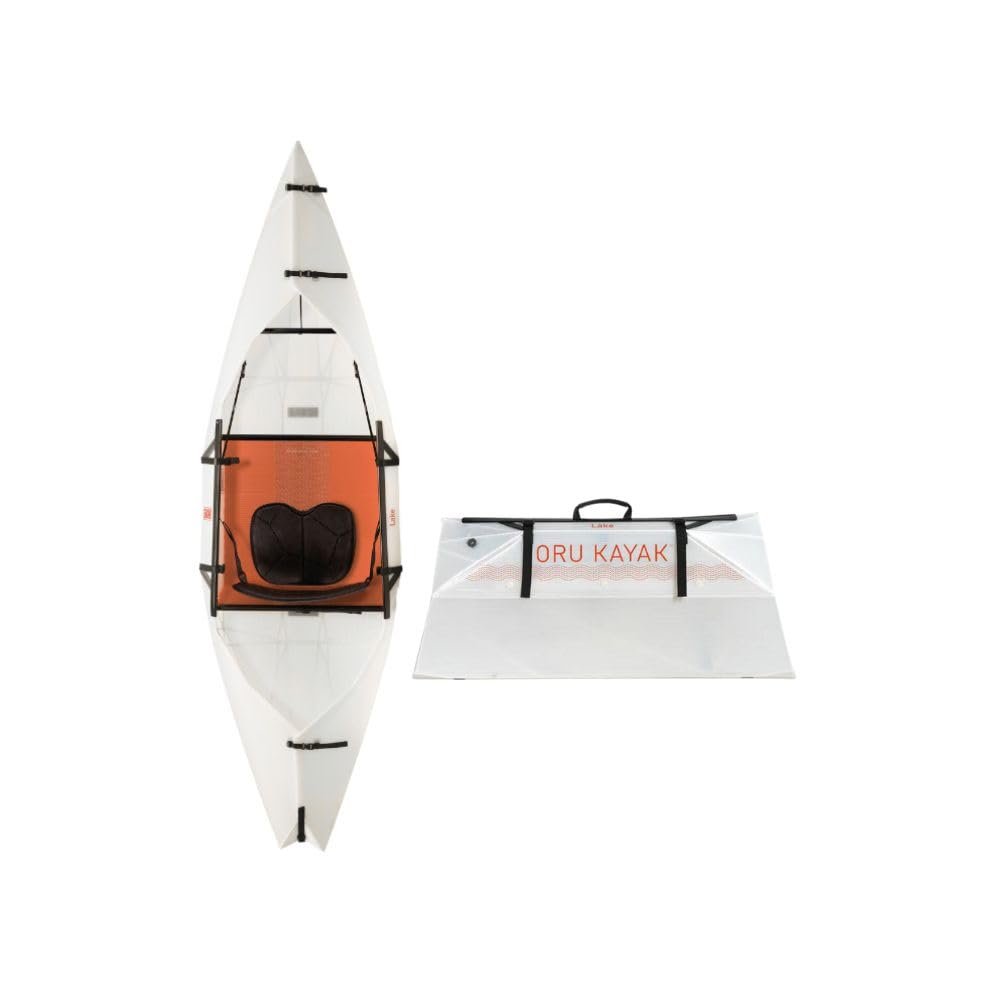 Oru Kayak Foldable Kayak Lake Sport | Lightweight, Portable & Stable - Lake and River Kayaks - Beginner, Intermediate - Size (Unfolded): 9 x 32 in, 17 Lbs