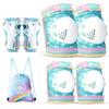 Rainbow Unicorn Protective Gear Set Green Medium view 3