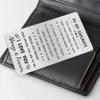 Alotozo To My Soulmate Valentine's Day Gifts - Soulmate Gifts for Him Men Her Women - I Love You Soulmate Wallet Card view 4