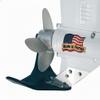 Hydro-Shield Hydrofoil Boat Stabilizer - Skeg-Mounted Shield for Motors with Marine Grade Mounting Bracket - Available in 4 Sizes - Improve Performance, Shield Your Propeller, and Protect Marine Life view 1