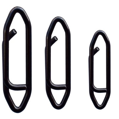 100Pcs Power Clips Fishing Clip Speed Clip Fishing Fast Snap Clip Fishing Speed Clips Connector Easy Fast Change Lure Snap Quick Change Lure Connector for Freshwater Saltwater (Medium 70LBS 100pcs)