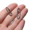 100Pcs Power Clips Fishing Clip Speed Clip Fishing Fast Snap Clip Fishing Speed Clips Connector Easy Fast Change Lure Snap Quick Change Lure Connector for Freshwater Saltwater (Medium 70LBS 100pcs) view 4