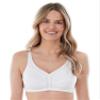 Bestform Women's 5006825 Comfortable Wireless Cotton Bra with Unlined Seamed Cups view 1