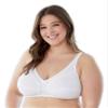 Bestform Women's 5006825 Comfortable Wireless Cotton Bra with Unlined Seamed Cups view 3