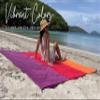 BINDLE Eco-Beach Blanket 84"x80" Large, Recycled Lightweight Material, Sand Free Water Resistant Sandproof, Oversized Portable Picnic Mat for Outdoors Camping Travel, Sunset Vibes view 4