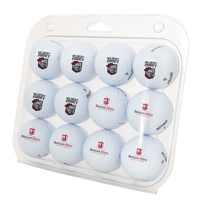 Desert Cactus Belmont Abbey College Golf Balls 12 Pack BAC Crusaders Full Color Dozen Officially Licensed Sport Team Accessory