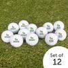Desert Cactus George Mason University Golf Balls 12 Pack  GMU Patriots Full Color Dozen  Officially Licensed Sport Team Accessory view 4
