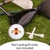 Desert Cactus Iowa State University Golf Balls 3 Pack  ISU Cyclones Full Color Three  Officially Licensed Sport Team Accessory view 2