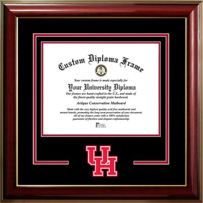 Campus Images University of Houston Cougars 14w x 11h Classic Spirit Logo Diploma Frame