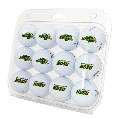 Desert Cactus North Dakota State University Golf Balls 12 Pack NDSU Bison Full Color Dozen Officially Licensed Sport Team Accessory