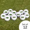 Desert Cactus North Dakota State University Golf Balls 12 Pack  NDSU Bison Full Color Dozen  Officially Licensed Sport Team Accessory view 4