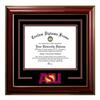 Arizona State University Diploma Frame 8.5x11  Classic Mahogany with Printed ASU Logo by Campus Images  Officially Licensed Graduation Frame view 1