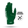 Nxtrnd G1 Men's Football Gloves, Adult Sticky Receiver Gloves (Dark Green, X-Large) view 2