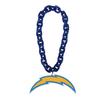 Aminco NFL Los Angeles Chargers Team Fan Chain, Royal Blue view 1