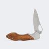 CIMO Gecko 7 Stainless Steel Pocket Knife Jatoba Wooden Handle with Clip - GE7-MAD view 2