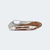 CIMO Gecko 7 Stainless Steel Pocket Knife Jatoba Wooden Handle with Clip - GE7-MAD view 4