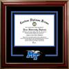 Campus Images Middle Tennessee State University 11w x 8.5h Classic Spirit Logo Diploma Frame view 1