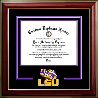 Campus Images Louisiana State University Tigers 11w x 8.5h Classic Spirit Logo Diploma Frame