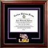 Campus Images Louisiana State University Tigers 11w x 8.5h Classic Spirit Logo Diploma Frame view 1