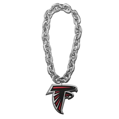 Aminco NFL Atlanta Falcons Team Fan Chain, Silver