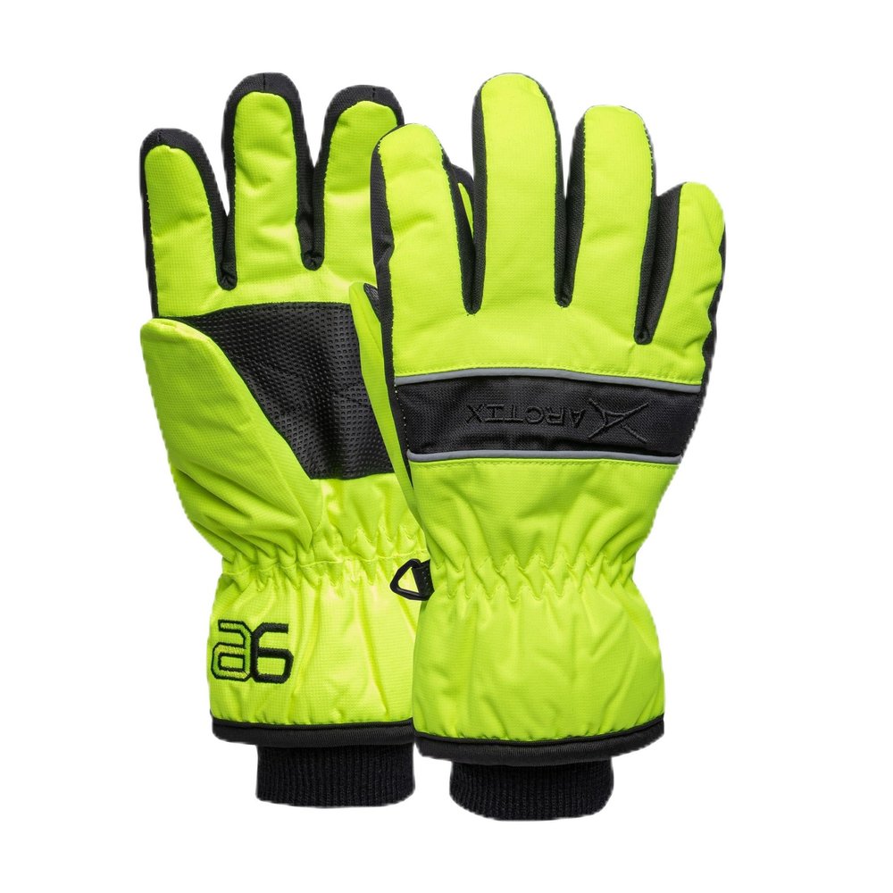 Arctix Kids' Whiteout Insulated Ski Gloves, Sun Glare, Large