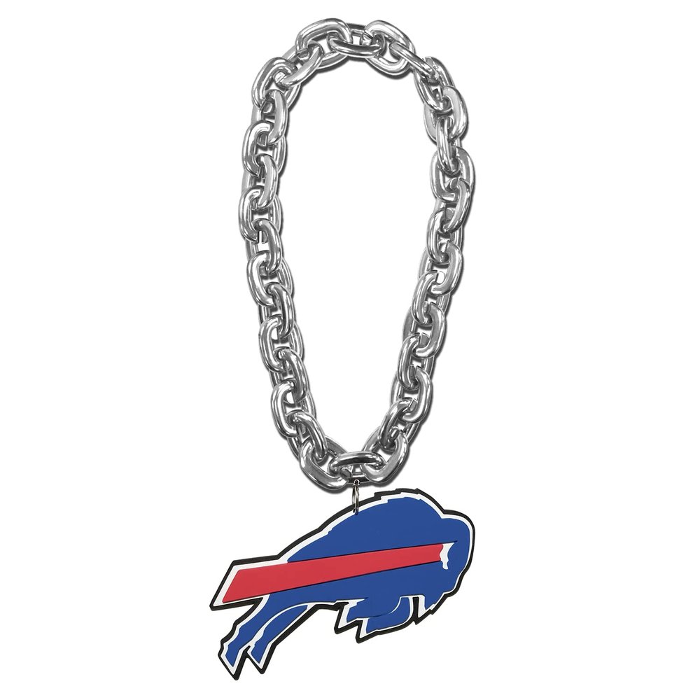 Aminco NFL Buffalo Bills Team Fan Chain, Silver