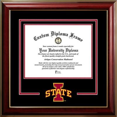 Campus Images Iowa State Cyclones 11w x 8.5h Classic Spirit Logo Diploma Frame