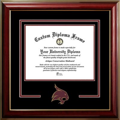 Campus Images Texas State Bobcats 14w x 11h Classic Spirit Logo Diploma Frame